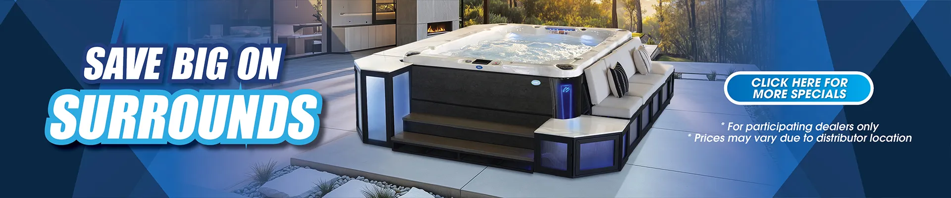 Calspas hot tub being used in a family setting - Vellinge